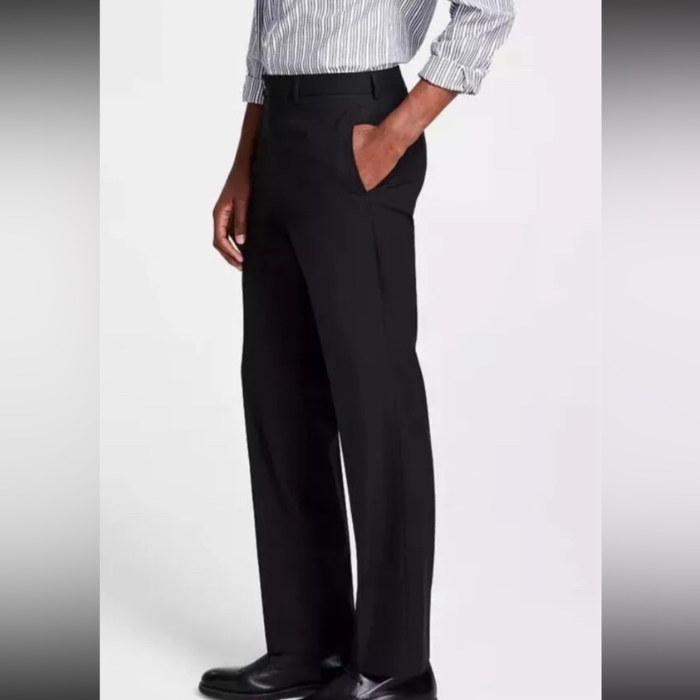😍Michael Kors "Marvin"  Men's Suit Pants, Black